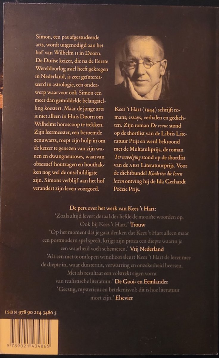 De Keizer En De Astroloog - back cover
