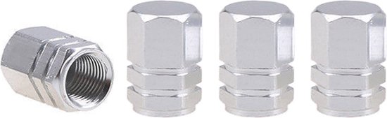 Ventieldopjes Set - Aluminium - 000071215A