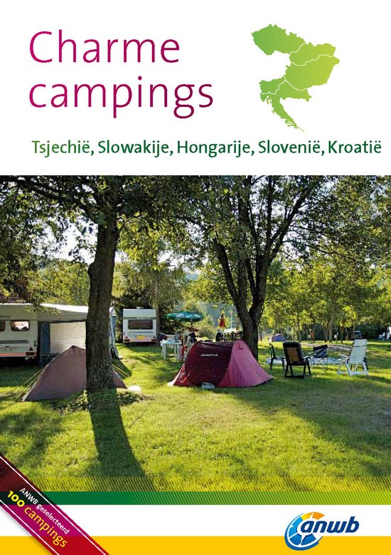 ANWB compact wegenatlas - Tsjechië, Slowakije, Hongarije, Slovenië en Kroatië