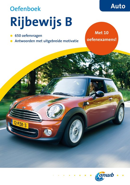 ANWB rijopleiding - Slagen in het verkeer Oefenboek - cover