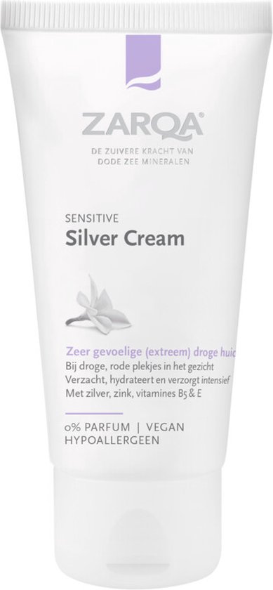 3x Zarqa Silver Cream Sensitive 30 ml
