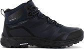 HI- TEC Nytro Mid WP - Imperméable - Chaussures de randonnée pour hommes Chaussures pour femmes de trekking Blauw- Zwart 0010352-032 - Taille EU 44 UK 10