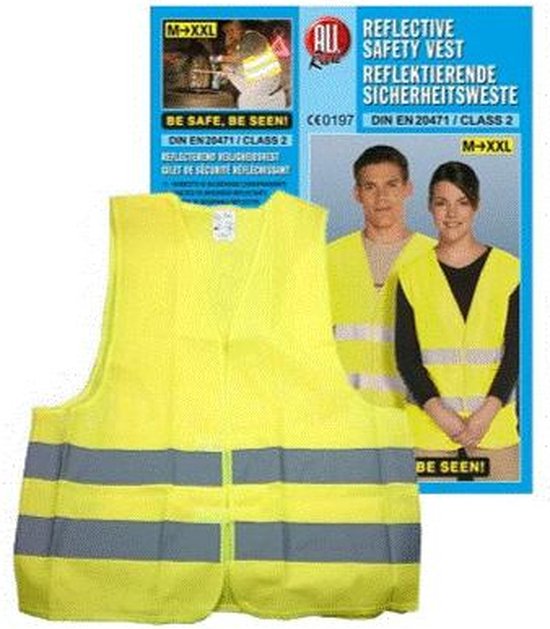 Veiligheidsvest - Veiligheidshesje - Reflectie - M - XXL