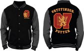Harry Potter - Black and Grey Men's Jacket - Gryffondor Potter - XL