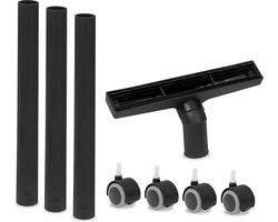 Accessoireset voor VONROC compacte alleszuiger V20 (VC508DC) – incl. zwenkwielen, buis en zuigmond