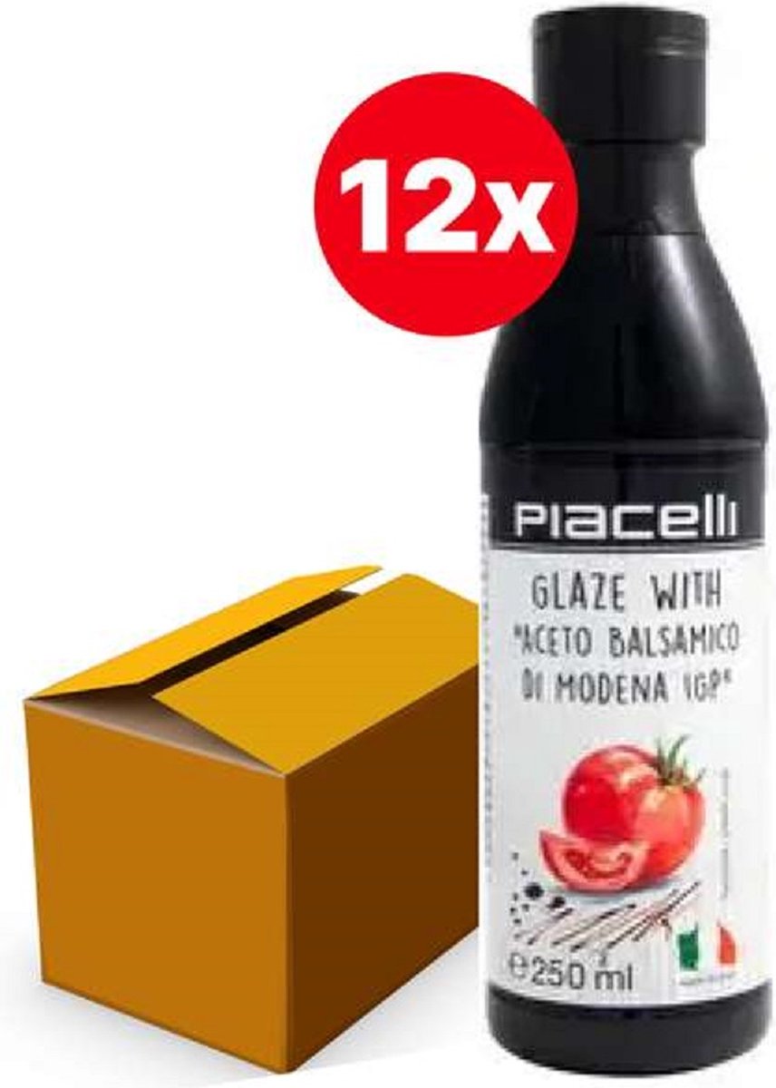 Goedkoopste Glazuur met balsamico-azijn van Modena IGP 250ml - Doos 12 stuks