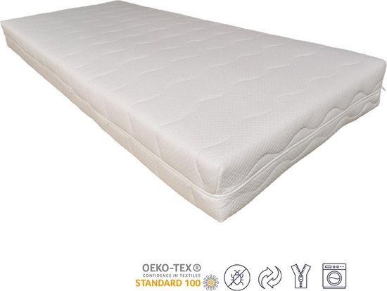 Pocketvering Comfortschuim - Matras - 7-zones - Pocketveringmatras 70x200 - 22 cm