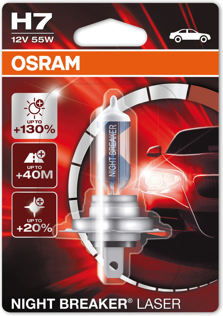 Osram Night breaker Laser H7 12V