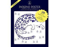 OMY - GLOW IN THE DARK POSTER - LEOPARD