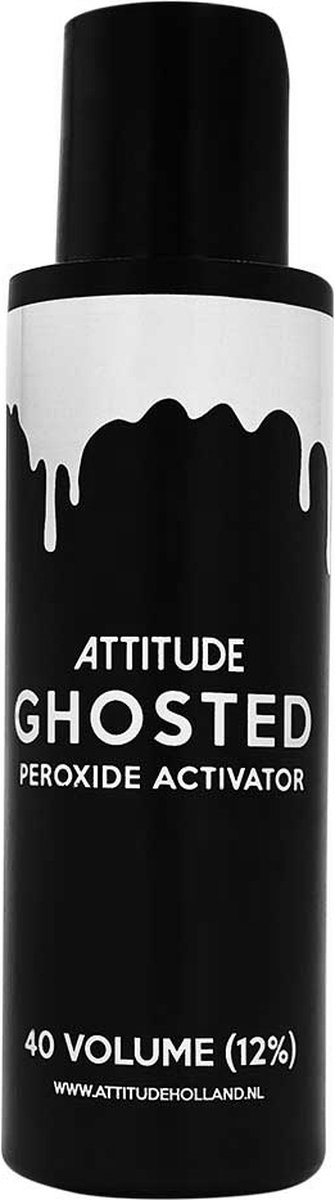 Attitude Hair Dye - Ghosted 40 Volume (12%) Peroxide Haarbleekmiddel - Haarverf blond - Wit