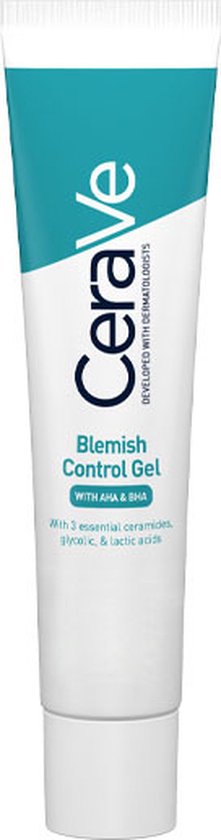CeraVe Acne Control Gel - 40ml - voor onzuivere huid met neiging tot acne - Anti-onzuiverheden verzorging