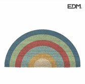 Regenboog Deurmat van het merk EDM van Kokos Vezel 60x40 cm