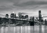 Fotobehang - Vlies Behang - New York - Steden - America - Stad - NYE - 104 x 70,5 cm