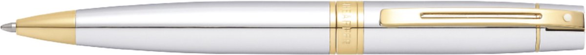 Sheaffer balpen - 300/E9342 - bright chrome gold tone