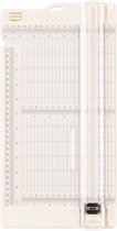 Vaessen Creative Papiersnijder - Rilfunctie - 15,2x30,5cm - Ivoor