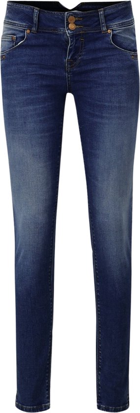 LTB Jeans Georget M Dames Jeans - Donkerblauw - W24 | bol.com