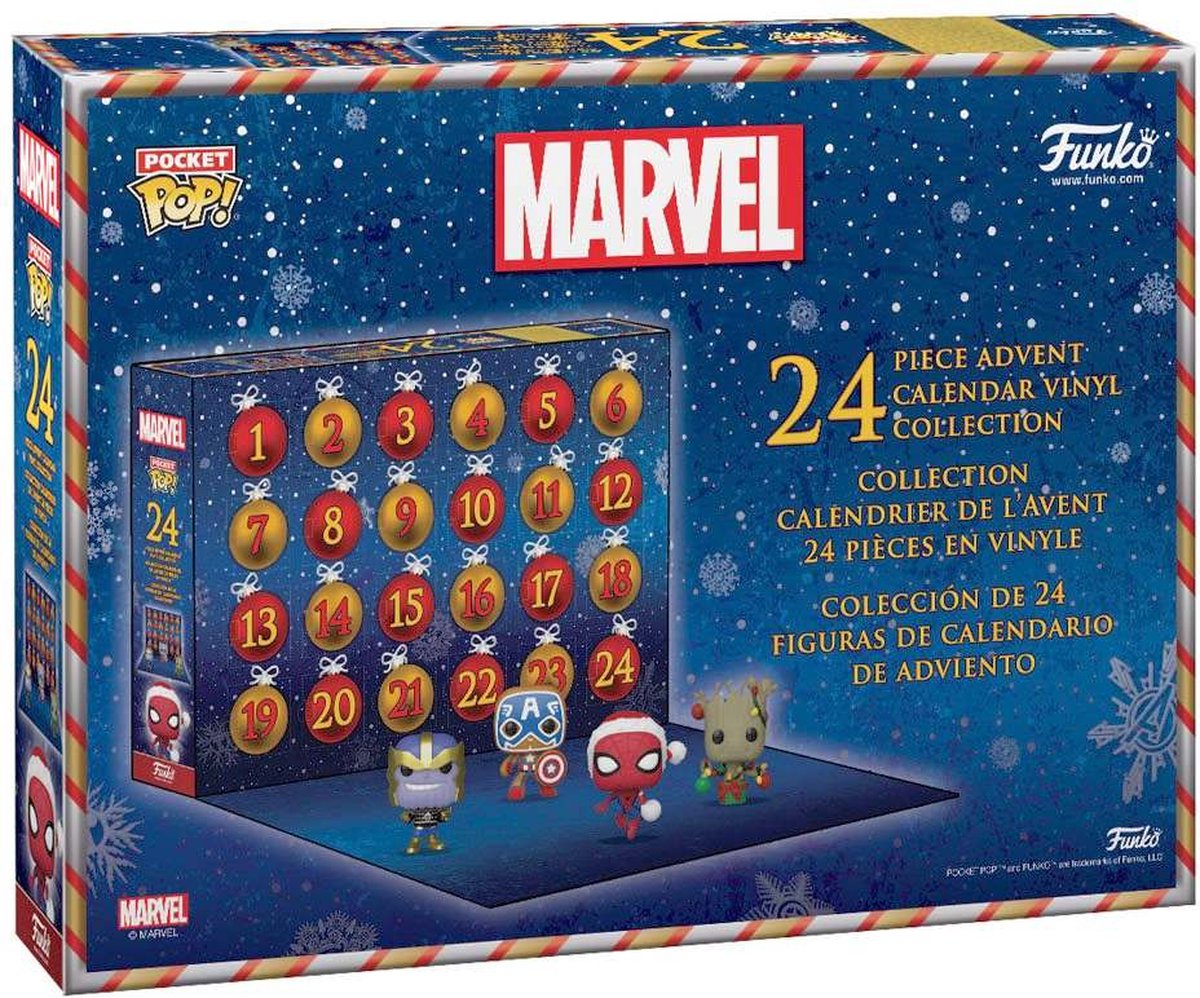 Marvel POP Advent Calendar 2022 with 24 figures bol