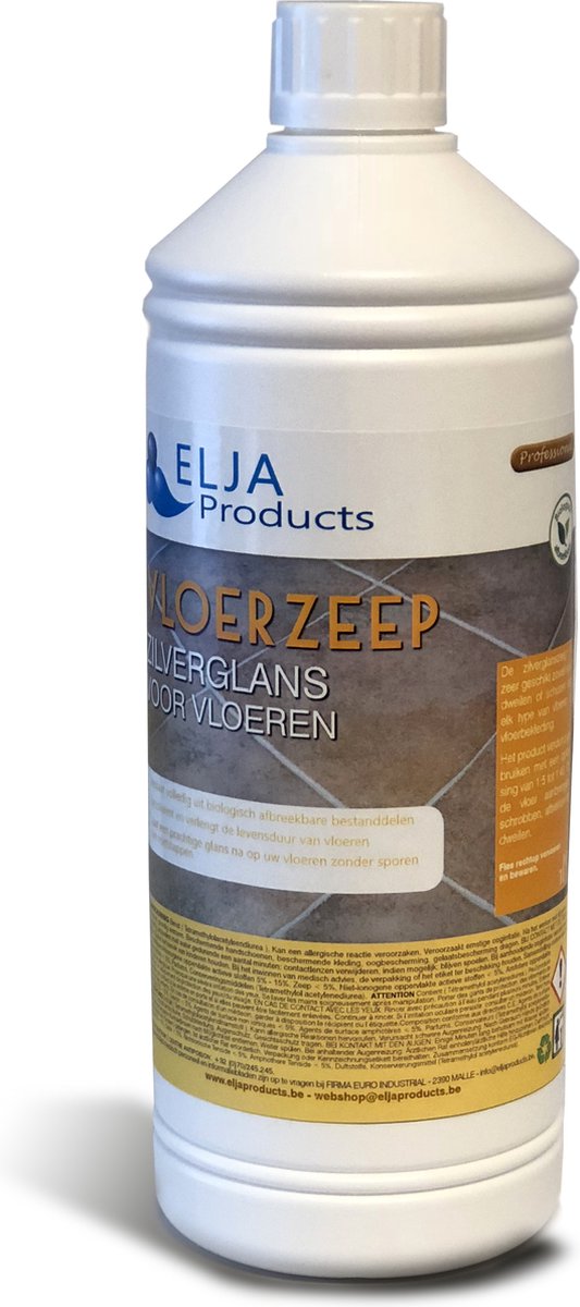 Elja Zilverglans vloerzeep | 1L