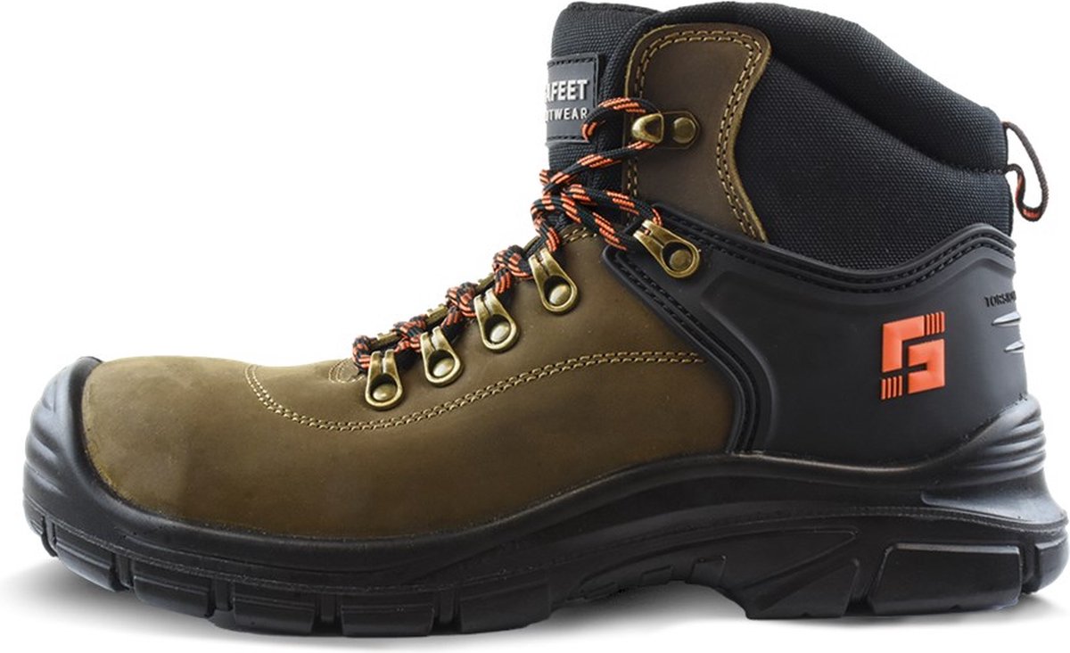 SafeFeet Builder 307 werkschoen - S3 - bruin 41