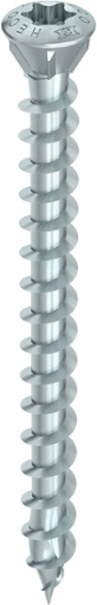 HECO TOPIX-Plus vloerschroef 3,5x50mm - lenskop - verzinkt - voldraad - T10 - 60329 (Per 500 stuks)
