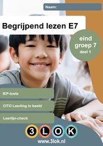 Begrijpend lezen - groep 7 - E7 - CITO - Leerling in beeld - IEP - toets - oefenen - onderwijs - basisschool - leren - einstein - oefenboek - 3lok onderwijs