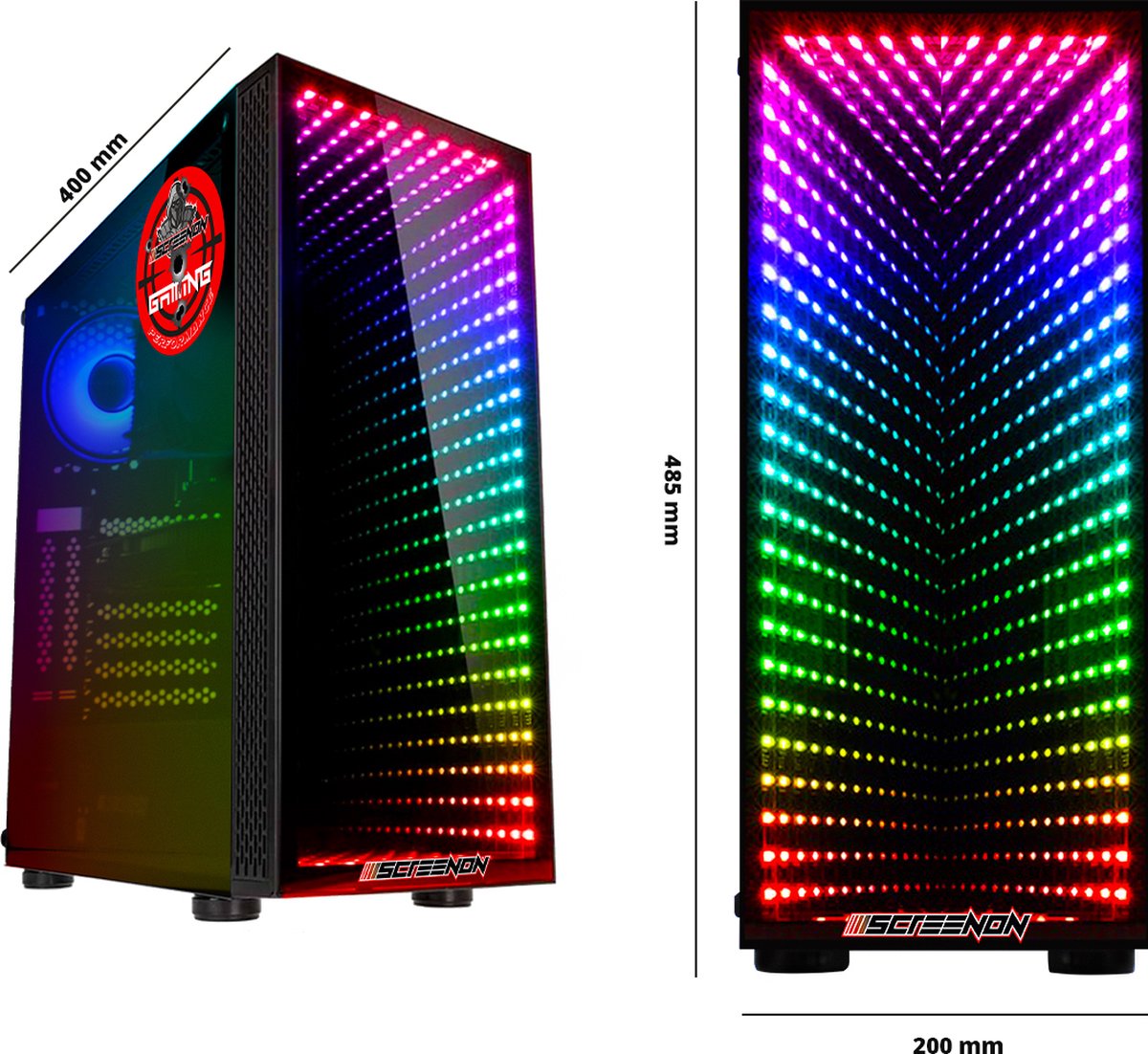 ScreenOn Game PC Ryzen 5 met Geforce RTX 3050 - afbeelding 2