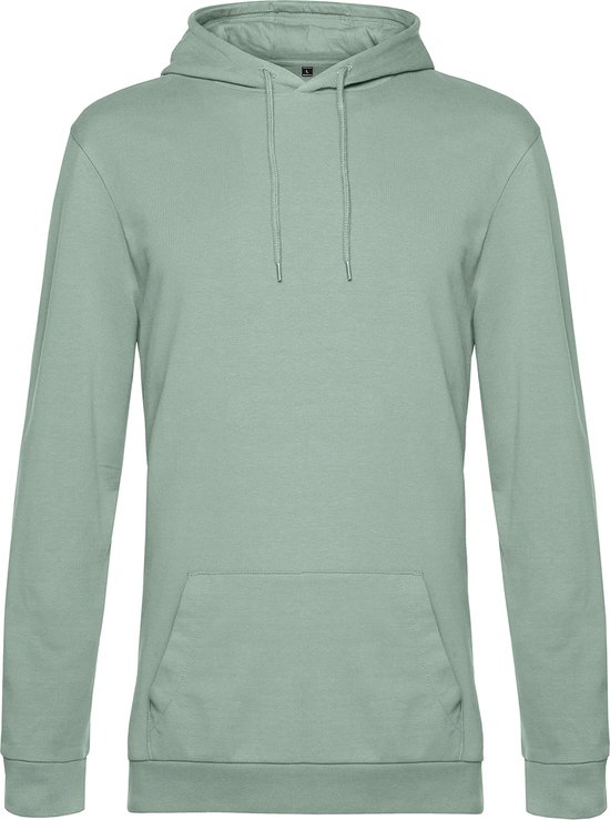 Hoodie French Terry B&C Collectie maat XS Sage