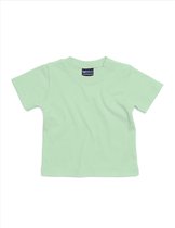 BabyBugz - Baby T-Shirt - Lichtgroen - 100% Biologisch Katoen - 50-56