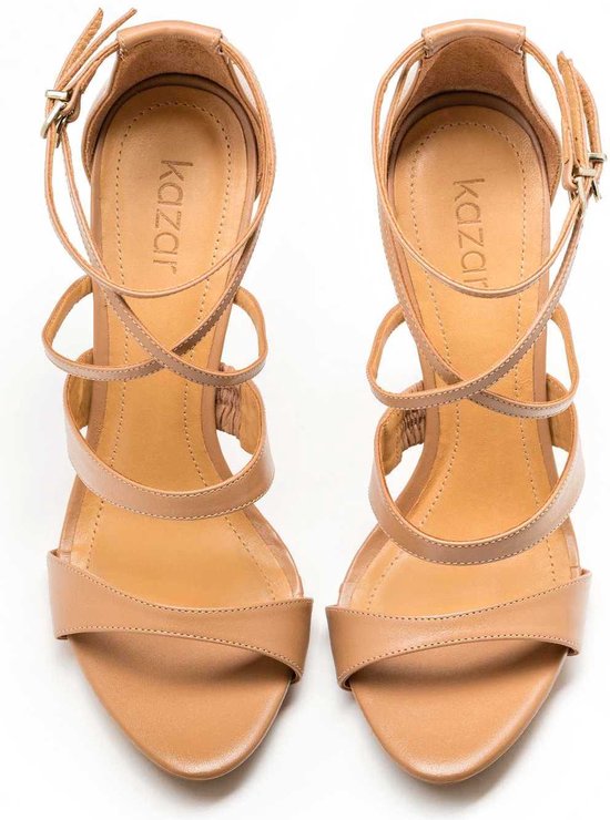 damensandalen beige