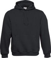 Hooded Sweatshirt B&C Collectie maat S Zwart