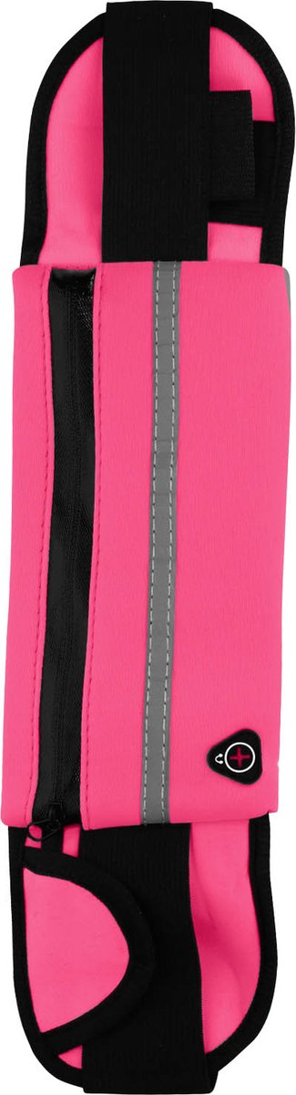 GadgetBay Heuptas sport rennen waterproof smartphone riem fleshouder - Roze