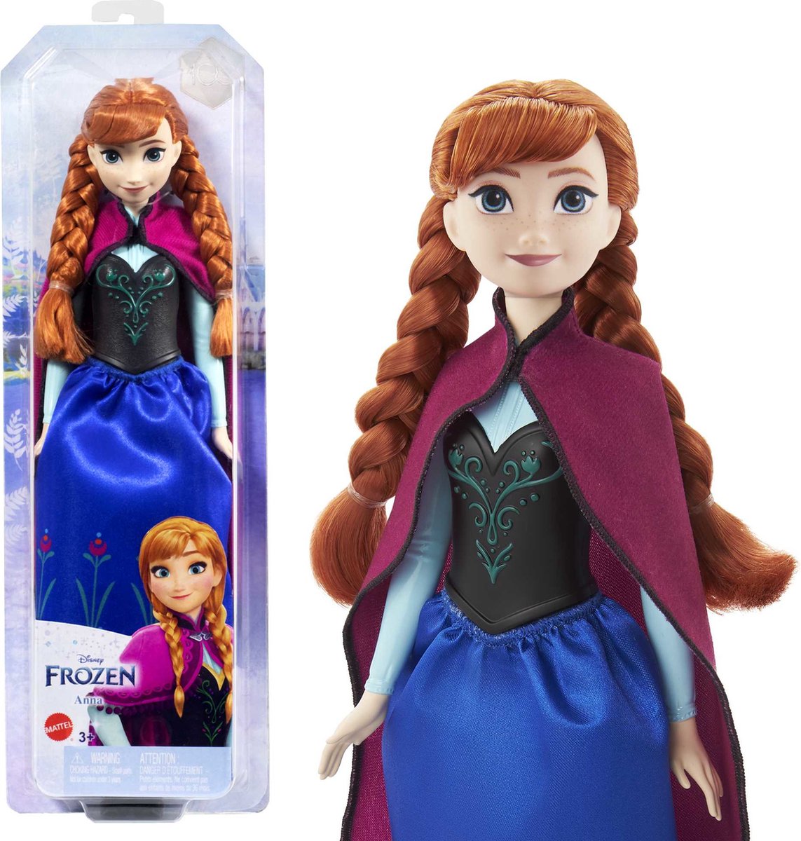 Disney Frozen Anna - Pop - Jurk met cape — afbeelding 7