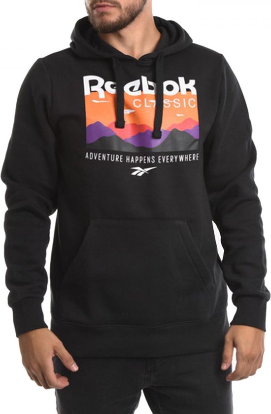 Reebok Classics Trail Sweatshirt Garçon Noir Seigneur