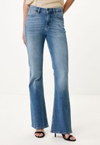 EVY High Waist/ Flared Leg Jeans Dames - Classic Blauw - Maat 27/32