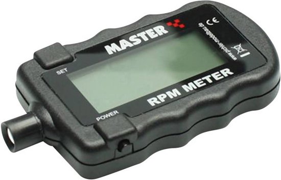 Master C5143 RPM Meter Toerentalmeter (l x b x h) 99 x 55 x 15 mm 1 stuk(s)