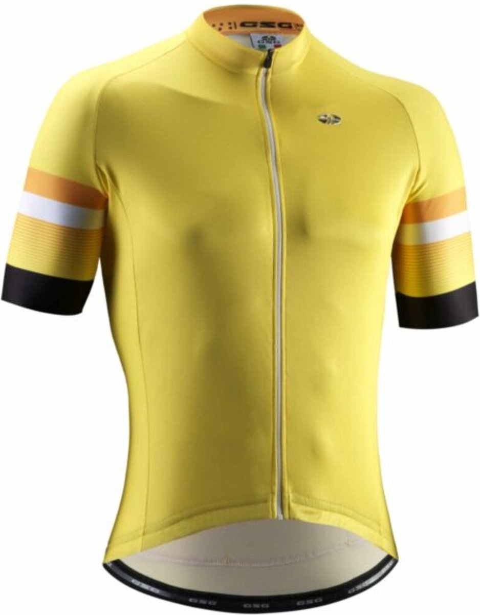 GSG Jersey ROLLE SS man Yellow maat M