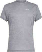SALEWA Puez Melange Dry T-shirt Heren, grijs Maat EU 50
