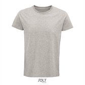 SOL'S - Crusader T-shirt - Grijs - 100% Biologisch katoen - XS