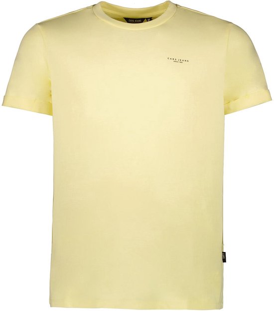 Cars Jeans T-shirt Fester Ts 64437 Yellow Mannen