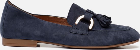 Gabor Instappers blauw Nubuck - Dames - Maat 38.5