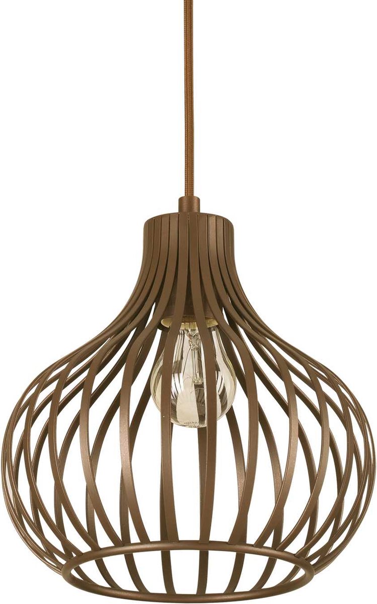 Ideal Your Lux - Hanglamp Bohemian - Metaal - E27 - Voor Binnen - Lamp - Lampen - Woonkamer - Eetkamer - Slaapkamer - Bruin