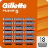 Gillette Fusion5 Scheermesjes Voor Mannen - 18 Stuks