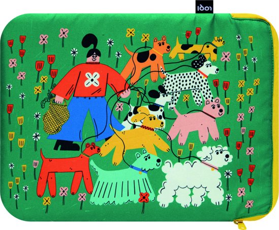 Housse pour ordinateur portable LOQI - Promenade de chien