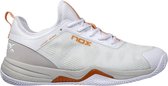 NOX Padel Chaussures pour femmes Nerbo Wit / Oranje Taille 44