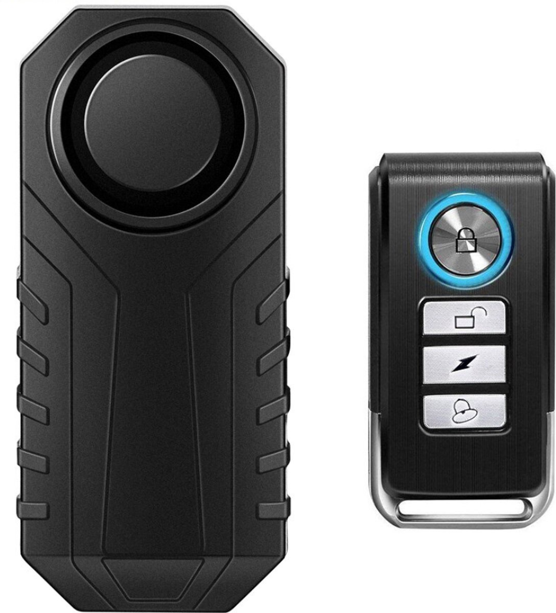 Bolture ​​Fietsalarm Met Afstandsbediening - Fiets Alarm - Scooter Alarm - Bike Alarm - Alarmsysteem - Waterdicht - Zwart