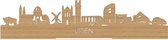 Debout Skyline Uden Bois de Bamboe - 60 cm - Décoration d'intérieur design - Décoration à placer - WoodWideCities