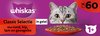 Whiskas 1+ - Classic - Kattenvoer Natvoer - Selectie in gelei - maaltijdzakjes 60 x 85 g