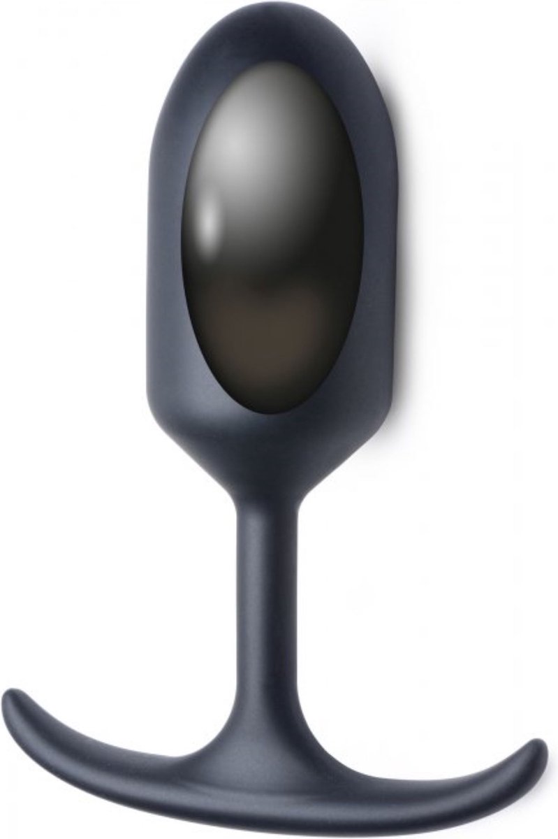 Heavy Hitters - Siliconen Buttplug met Metalen Gewicht - 4 maten M