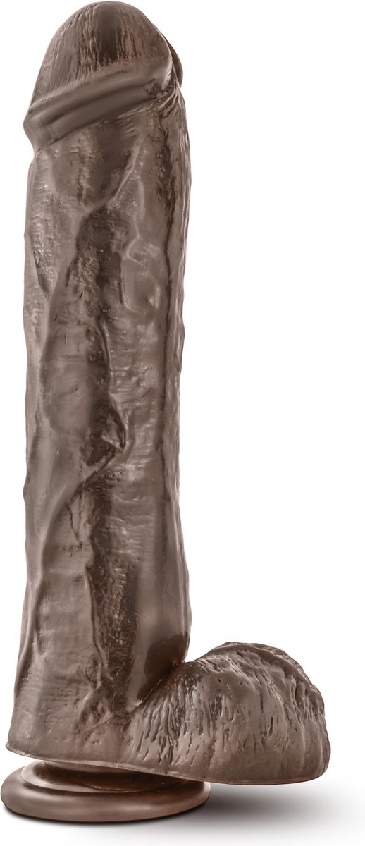 Goedkoopste Dr. Skin - Mr. Savage Dildo Met Zuignap 29 cm - Chocolate