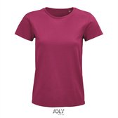 SOL'S - Pioneer T-Shirt dames - Roze - 100% Biologisch Katoen - S
